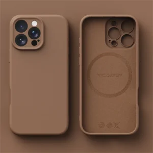 Coque silicone liquide MagSafe pour iPhone 16 Pro Max