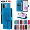 Étui portefeuille magnétique en cuir compatible Samsung Galaxy A32 5G