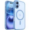 Coque armor antichoc mate translucide compatible MagSafe pour iPhone