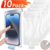 Pochette étanche transparente antichoc compatible iPhone et Samsung