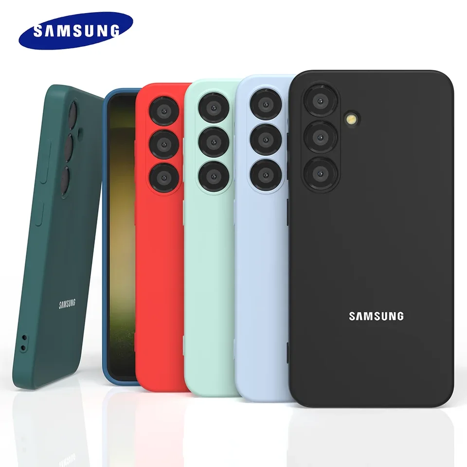 Coque silicone liquide antichoc compatible Samsung Galaxy S24 Ultra