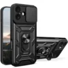 Coque armor antichoc compatible iPhone 15 Pro cache objectif