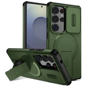 Coque magnétique avec béquille compatible Samsung Galaxy Note 3