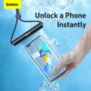 Pochette étanche IPX8 antichoc compatible iPhone et Samsung