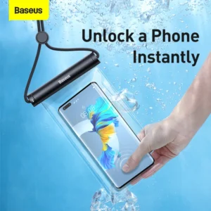 Pochette étanche IPX8 antichoc compatible iPhone et Samsung
