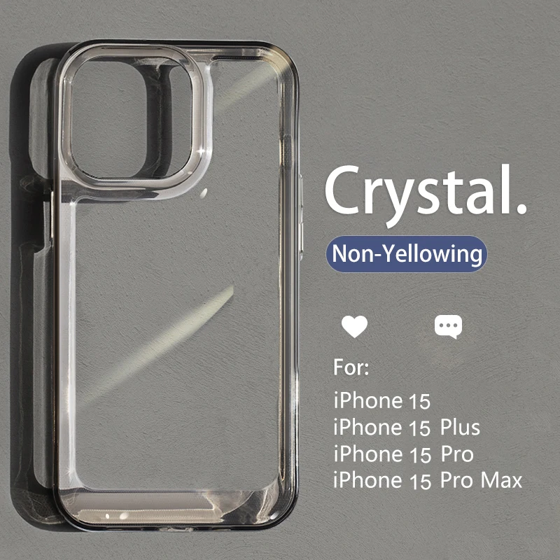 Coque transparente antichoc armor en acrylique compatible iPhone Air