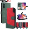 Étui portefeuille à rabat compatible Samsung Galaxy A51