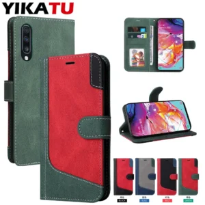 Étui portefeuille à rabat compatible Samsung Galaxy A51