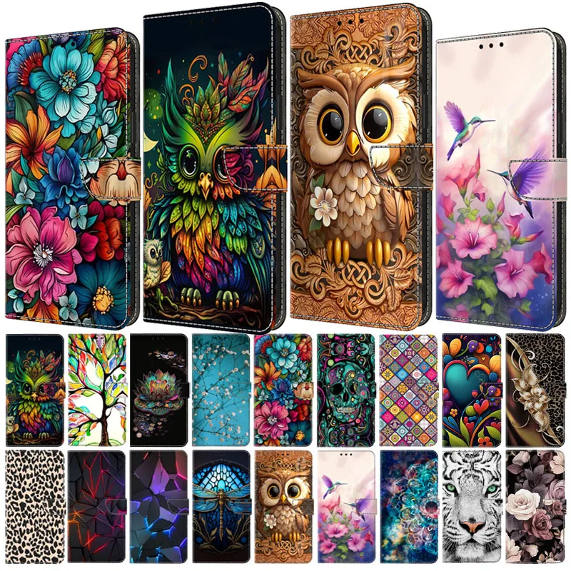 Coque portefeuille fleurie compatible Samsung Galaxy A31
