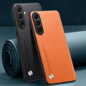 Coque simili cuir antichoc compatible Samsung Galaxy A36