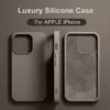 Coque antichoc en silicone compatible iPhone 14 Pro