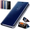 Coque miroir à rabat compatible Samsung Galaxy A32 5G